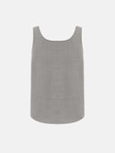 GRAY WOOL JERSEY