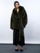 GREEN CROP ECO FUR COAT