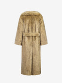 LONG FAUX FUR COAT
