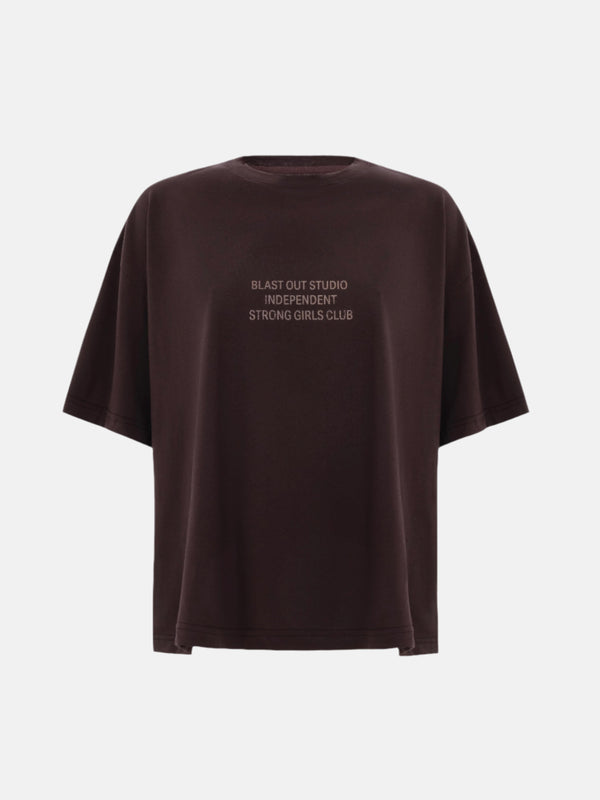 BROWN T-SHIRT