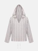 HOODIE BLUE STRIPES