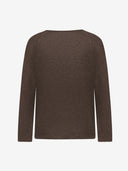 BROWN CASHMERE JUMPER