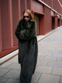 ECO FUR COAT EMERAL QUEEN
