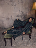 KAFTAN WITH CUCUMBER PRINT