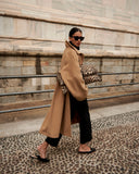 BEIGE WOOL COAT