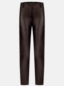 BROWN LEATHER VENEERS