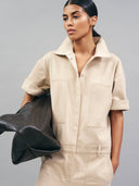 BEIGE SAFARI OVERALL - Blastout