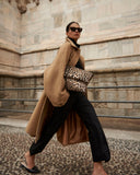 BEIGE WOOL COAT - Blastout