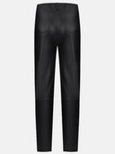 BLACK LEATHER VENEERS - Blastout