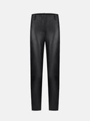 BLACK LEATHER VENEERS - Blastout