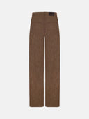 BROWN DENIM JEANS - Blastout