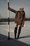 BROWN LEATHER BOOTS - Blastout