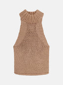 ELONGATED BEIGE TOP - Blastout