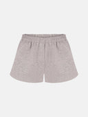 GRAY MELANGE SHORTS - Blastout