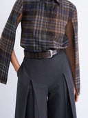 GRAY SKIRT PANTS - Blastout