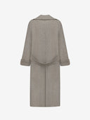 HERRINGBONE WOOL COAT - Blastout