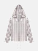HOODIE BLUE STRIPES - Blastout