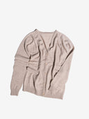 IVORY KNIT CARDIGAN - Blastout