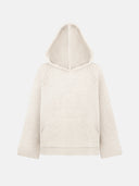 MILK BOUCLE HOODIE - Blastout