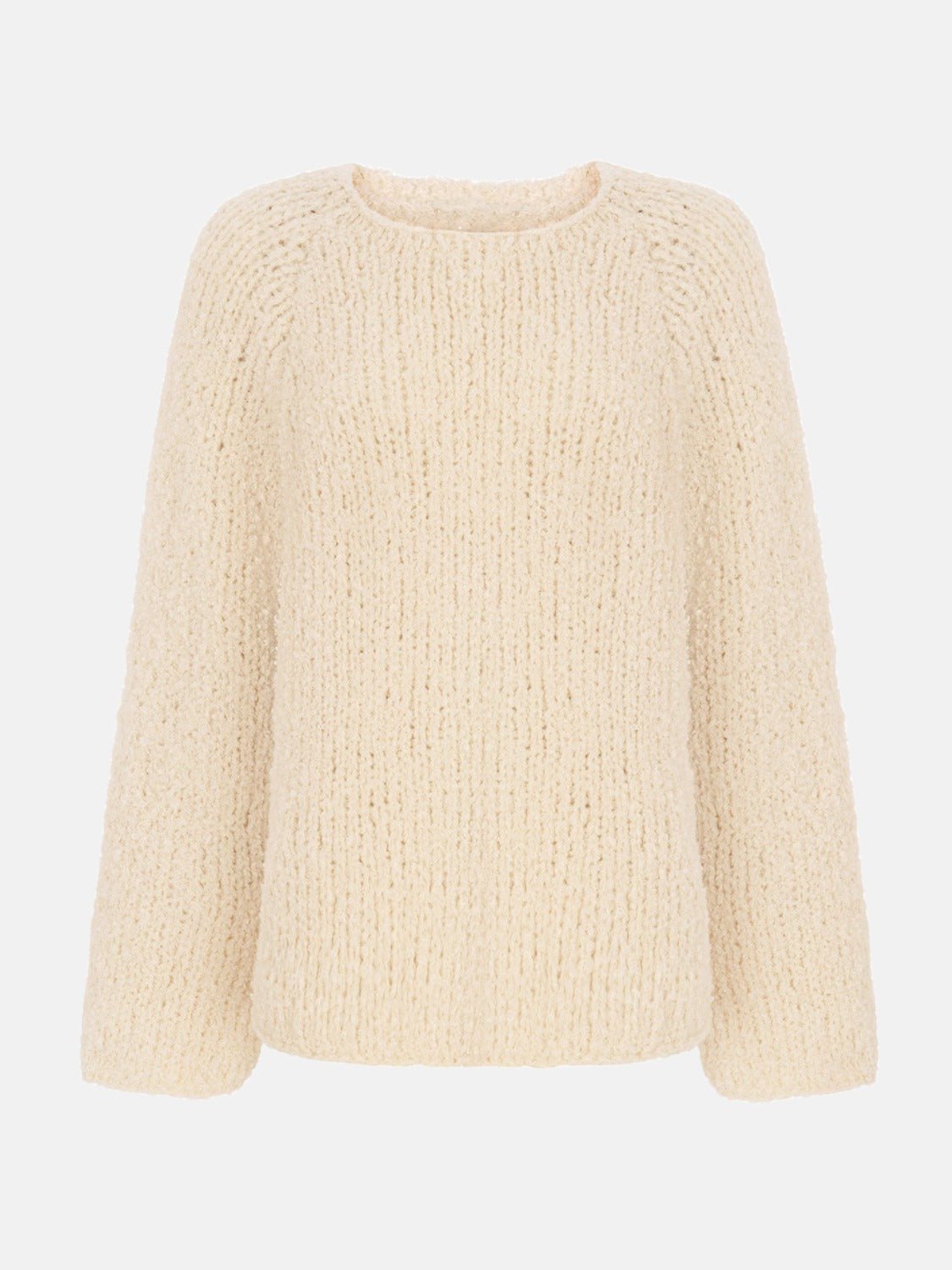 MILK BOUCLE SWEATER - Blastout