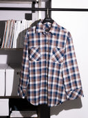 PLAID BLUE SHIRT - Blastout
