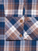 PLAID BLUE SHIRT - Blastout