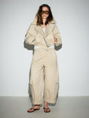 SAND CROP COTTON JACKET - Blastout