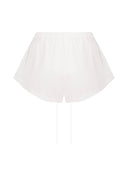 WHITE TRICOT SHORTS - Blastout
